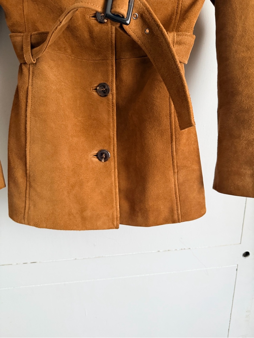 Rouje Bernard Suede Jacket - Caramel - Picture 8 of 12